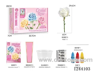 Science Experiment Ice Crystal Roses (3 PCS)