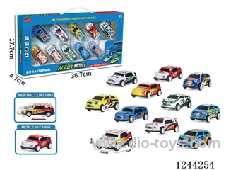 Alloy pull back car 10PCS (models random)