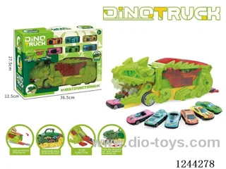 Swallow Car Transformer Dinosaur (with 6PCS alloy car randomly)