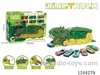 Tuna Car Transformer Dinosaur (with 6PCS alloy car randomly)