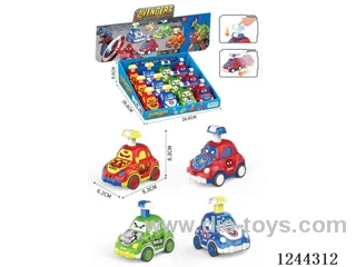 Avengers press car 12PCS