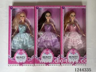 11.5 inch doll/3 mixed
