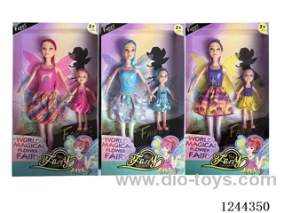 11.5 inch Flower Fairy Doll/3 mixed