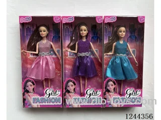 11.5 inch jointed doll/3 mixed