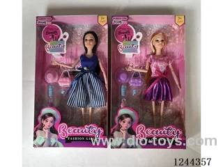 11.5 inch jointed doll/2 mixed