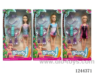 11.5 inch doll/3 mixed