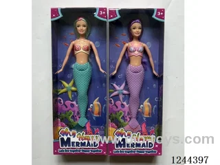 11.5 inch mermaid doll/2 mixed