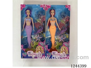 11.5 inch mermaid doll/2 mixed