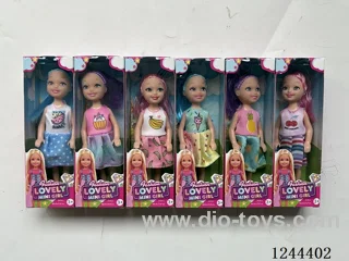 5 inch doll/6 mixed
