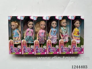 5 inch doll/6 mixed