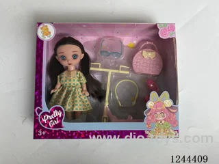 6 inch 3D eye doll