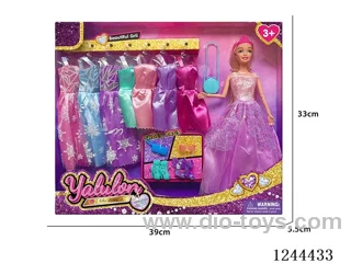 11.5 inch jointed dress up doll