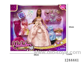 11.5 inch jointed dress up dolls