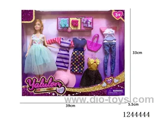 11.5 inch jointed dress up dolls