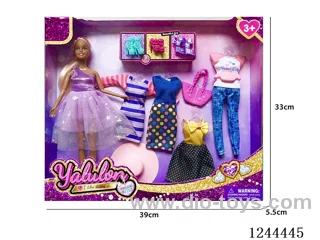 11.5 inch jointed dress up dolls