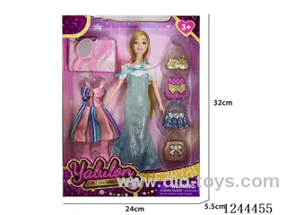 11.5 inch jointed dress up doll