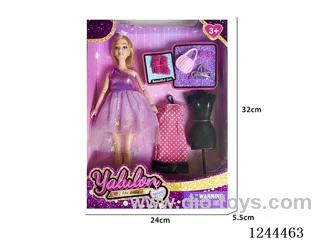 11.5 inch jointed dress up doll