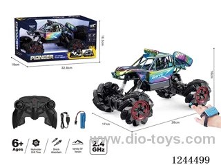 1：14 6ch rc car with watch dual RC included battery