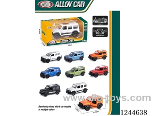 1:39 pull back Alloy Car Models (Double Door)