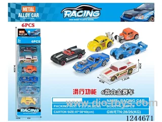 free wheel alloy car