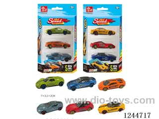 1:64 free wheel alloy car