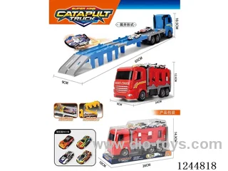 Inertia Tractor Dual Ejector Transporter 3 Colours Mixed