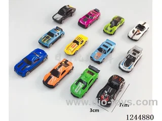 free wheel Alloy Racing Car 12PCS/bag