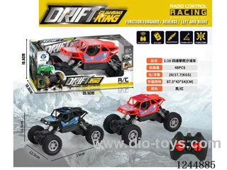 1:16 4ch RC Climbing Beach Vehicle (Not Included Battery)