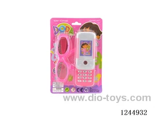 Mobile Phone with light included battery + Glasses