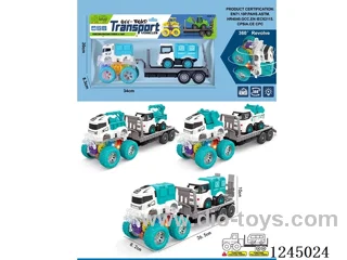 colourful/ 4WD/ dual inertia stunt eco-car+ pull back cartoon environmental vehicle pull back cartoon environmental car