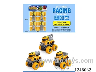 inertial stunt engineering car 4PCS