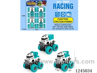 inertial stunt eco-car 4PCS