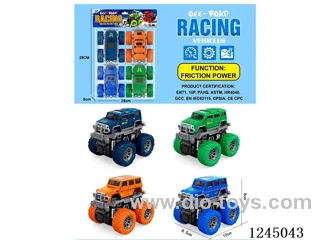 Inertial Stunt Off-Road Vehicle 4PCS