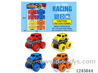 Inertial Stunt Jeep 4PCS