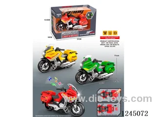 inertia BMW motorcycle/light/music/3 pushbutton