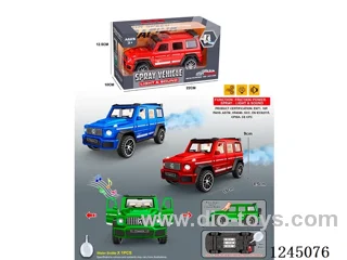 Inertia/Lights/Music/ Open Door/Spray Vehicle (+Water Bottle) Not Included Battery