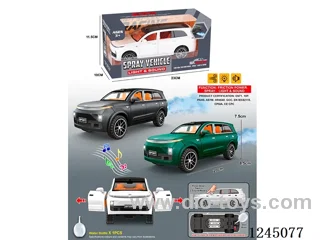 Inertia/Lights/Music/ Open Door/Spray Vehicle (+Water Bottle) Not Included Battery