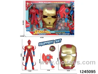 Heroes & ironman mask & axe set
