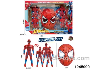 4 pcs Heroes & mask sets