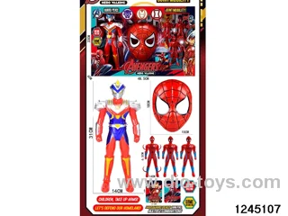 Warriors with 3 pcs spiderman & mask sets