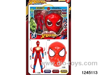 spiderman & mask sets