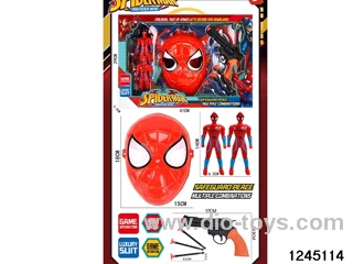 spiderman & mask weapon sets
