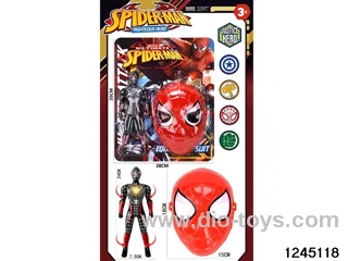 spiderman & mask sets