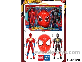 spiderman & mask sets
