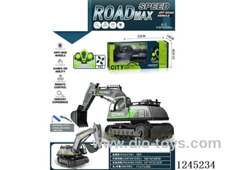 1:12 27MHZ 4ch RC Engineering Excavator (Included Battery)