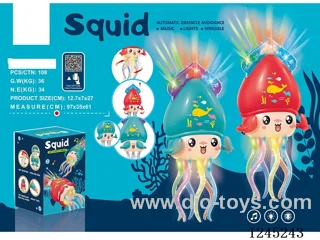 B/O Universal Dancing Squid not included battery 2 colors