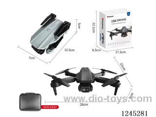 Folding Fuselage - (Fixed Height Version) Single WiFi Camera