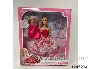 11 inch solid body 9 joints Barbie set