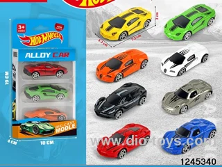 1:64 free wheel metal car (3 style random mix)
