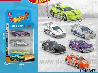 1:64 free wheel metal car (3 style random mix)